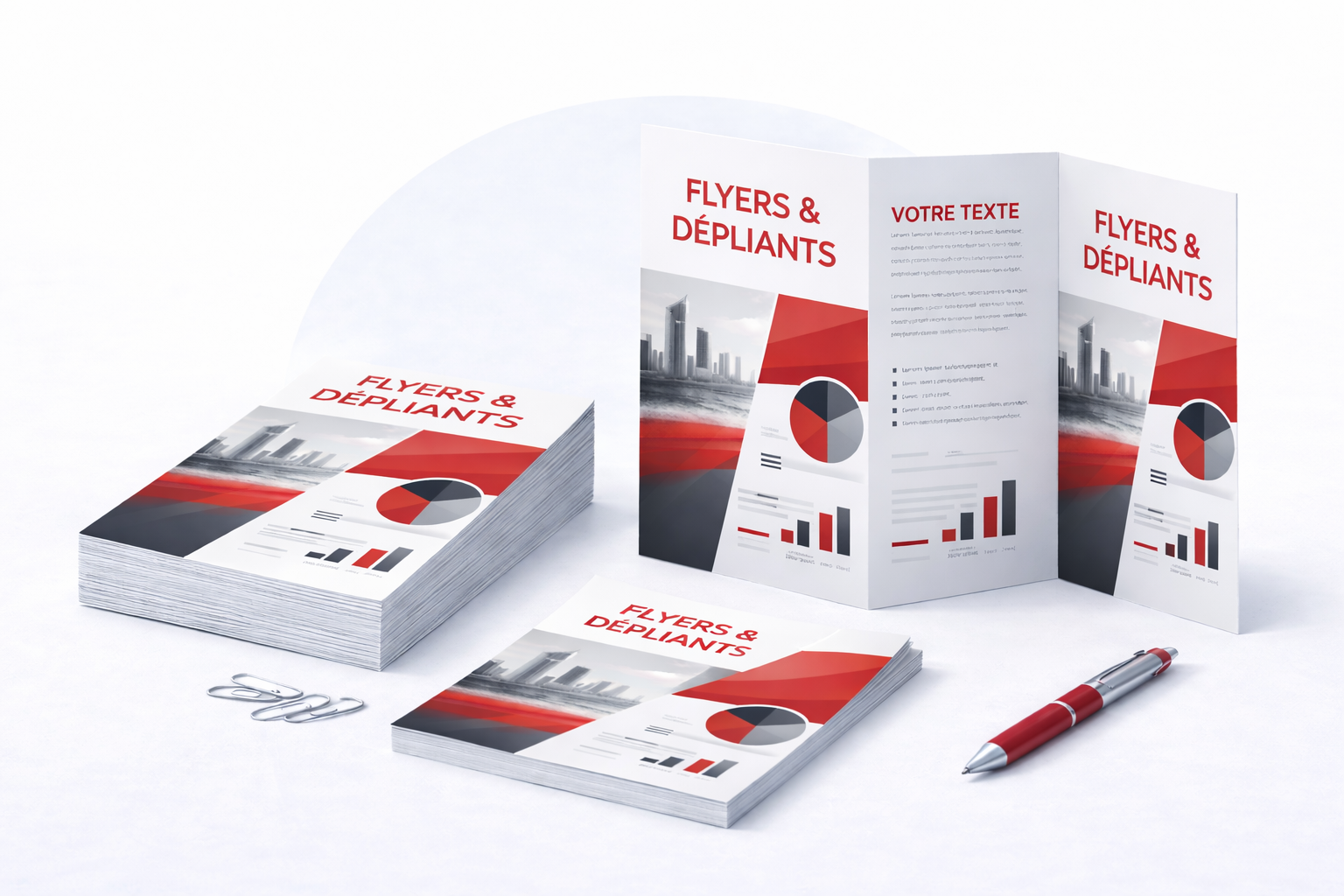 Flyers et dépliants